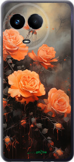 Силиконовый чехол Оранжевые розы для Realme Realme 11 5G - 5944u-3175 изображение 