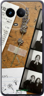 Силиконовый чехол Aesthetic Scrapbook Collage для Realme Realme 11 5G - 6773u-3175 изображение 