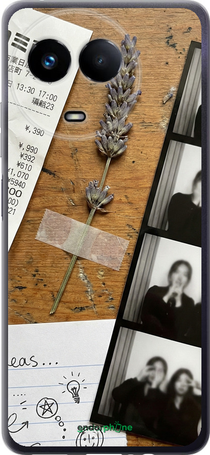 Силиконовый чехол Aesthetic Scrapbook Collage для Realme Realme 11 5G - 6773u-3175 изображение 