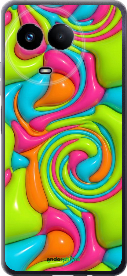 Силіконовий чехол Y2K Jelly Dream для Realme Realme 11 5G - 6780u-3175 изображение 