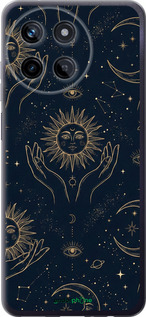 Силиконовый чехол 'Celestial Harmony: Sun & Moon Gold Mystic Pattern' для Realme Realme 11 изображение 5