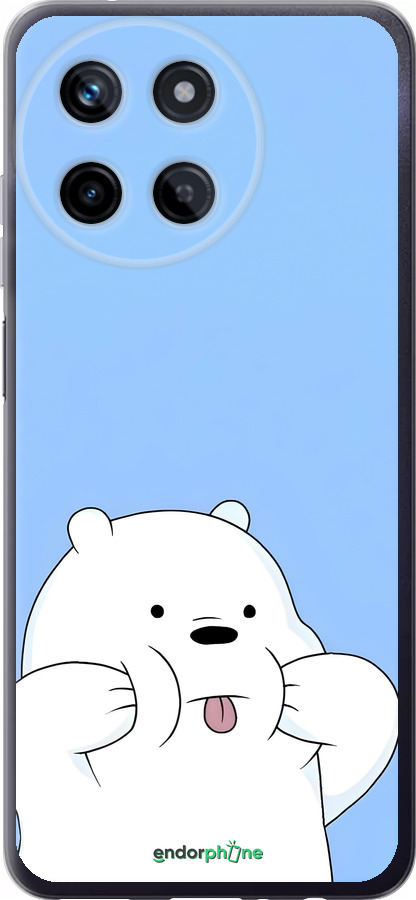 Силиконовый чехол Милый мишка для Realme Realme 11 - 6357u-3120 изображение 