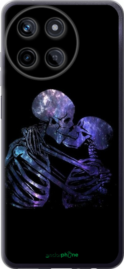 Силіконовий чехол Із зображенням скелета для Realme Realme 11 - 6537u-3120 изображение 