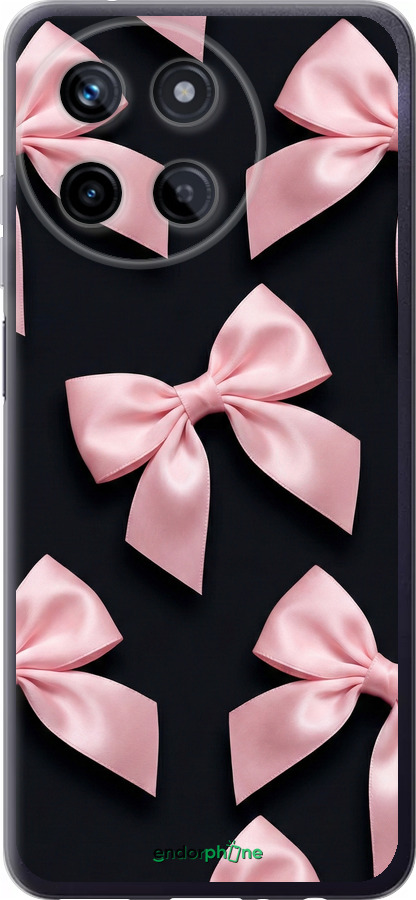 Силіконовий чехол Coquette Ribbons Dark Coquette для Realme Realme 11 - 6767u-3120 изображение 