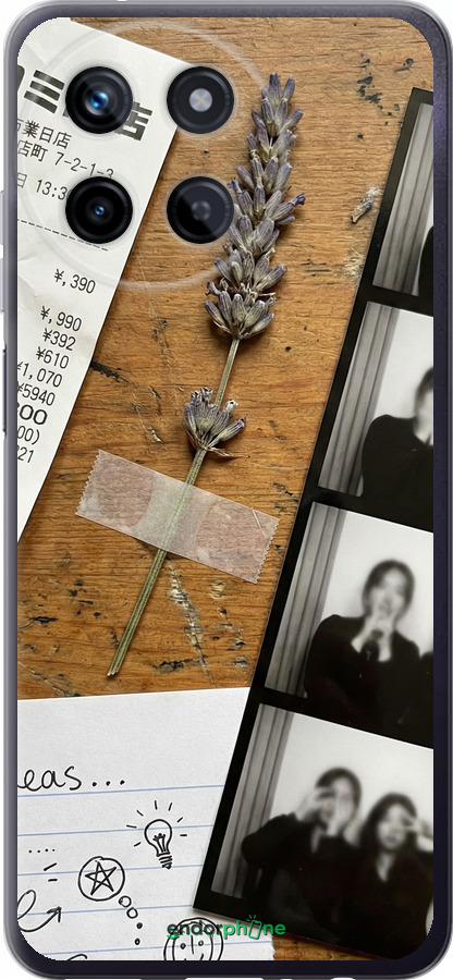 Силиконовый чехол Aesthetic Scrapbook Collage для Realme Realme 11 - 6773u-3120 изображение 