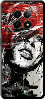 TPU чехол Лицо девушки для Realme Realme 13 5G - 1162b-3916 изображение 