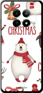 TPU чехол Merry Christmas для Realme Realme 12 5G - 4106b-3705 изображение 