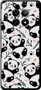 TPU чехол Панды для Realme Realme 13 5G - 4318b-3916 изображение 