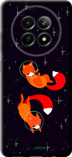 TPU чехол Лисички в космосе для Realme Realme 12 5G - 4519b-3705 изображение 