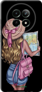 TPU чехол Девушка с картой для Realme Realme 12 5G - 4704b-3705 изображение 