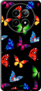 TPU чехол Красочные мотыльки для Realme Realme 13 5G - 4761b-3916 изображение 