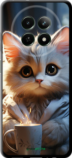 TPU чехол White cat для Realme Realme 12 5G - 5646b-3705 изображение 