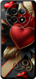 TPU чехол Сердечки v2 для Realme Realme 12 5G - 5832b-3705 изображение 