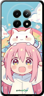 TPU чехол Девочка аниме радуга для Realme Realme 13 5G - 6304b-3916 изображение 