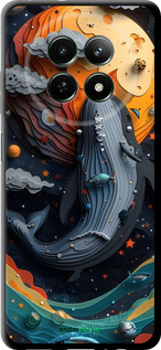 TPU чехол Кит в космосе для Realme Realme 12 5G - 6328b-3705 изображение 