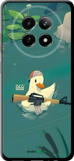 TPU чехол Уточка с автоматом для Realme Realme 12 5G - 6356b-3705 изображение 