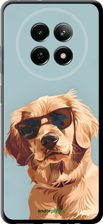 TPU чехол Пес в очках для Realme Realme 13 5G - 6381b-3916 изображение 