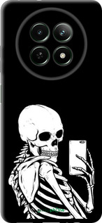 TPU чехол Скелет делает Selfie для Realme Realme 12 5G - 6535b-3705 изображение 