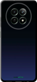TPU чехол Градиент в тёмно - синем стиле для Realme Realme 12 5G - 6542b-3705 изображение 