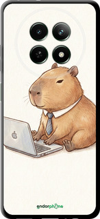 TPU чехол Funny Capybara CEO Working для Realme Realme 12 5G - 6777b-3705 изображение 