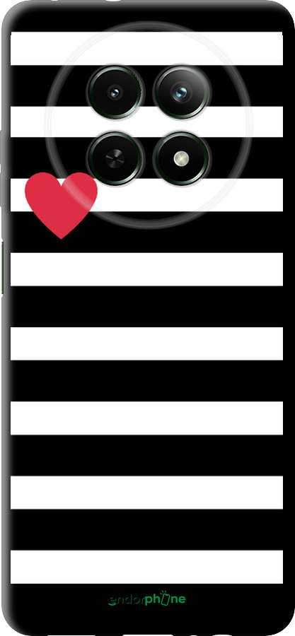 TPU чехол Чорно-білі смуги для Realme Realme 13 5G - 4461b-3916 изображение 