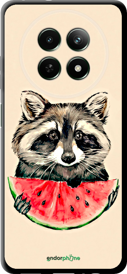TPU чехол Енотик с арбузом для Realme Realme 12 5G - 4605b-3705 изображение 