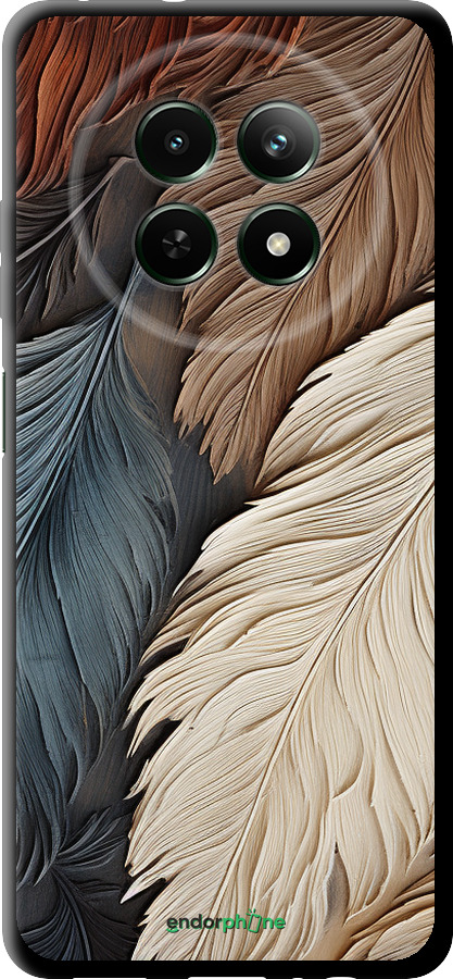 TPU чехол Листья в стиле бохо для Realme Realme 13 5G - 5643b-3916 изображение 