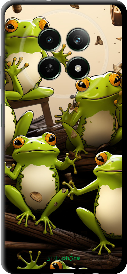 TPU чехол Жабки для Realme Realme 12 5G - 5656b-3705 изображение 