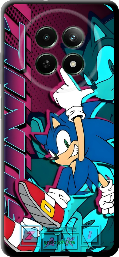 TPU чехол Соник для Realme Realme 12 5G - 6284b-3705 изображение 
