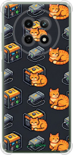 Силикон с усиленными углами чехол Autonomous Zone для Realme Realme 12 5G - 6771sp-3705 изображение 