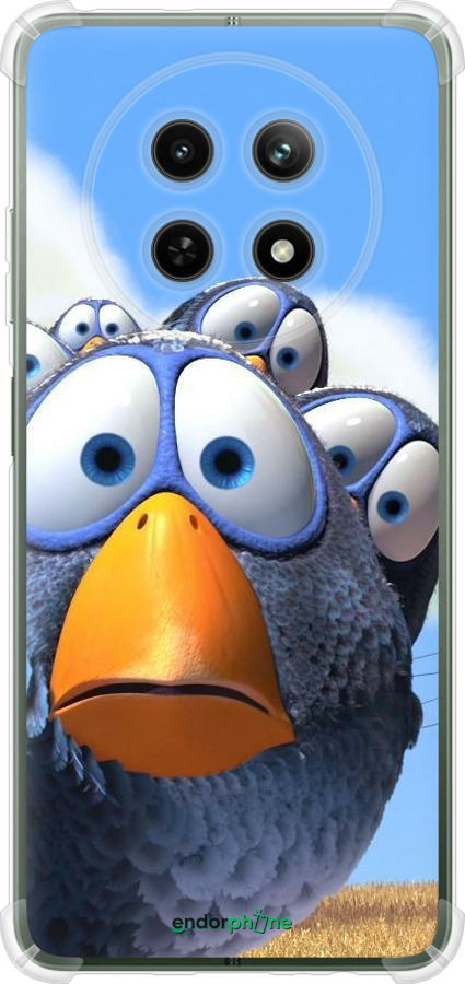 Силіконовий протиударний с посиленими кутами чехол Angry Birds для Realme Realme 12 5G - 6008sp-3705 изображение 