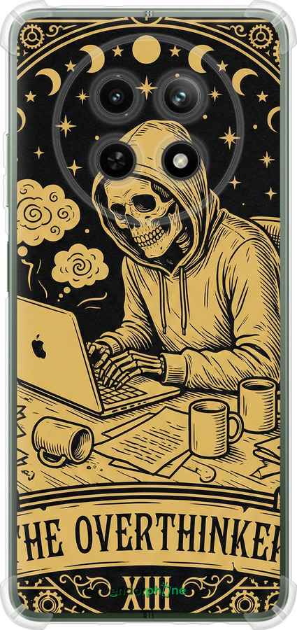 Силикон с усиленными углами чехол The Overthinker для Realme Realme 12 5G - 6774sp-3705 изображение 