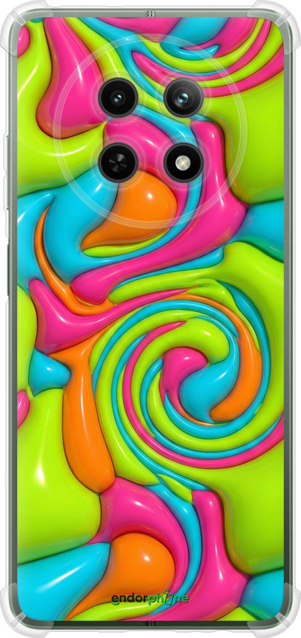 Силіконовий протиударний с посиленими кутами чехол Y2K Jelly Dream для Realme Realme 13 5G - 6780sp-3916 изображение 