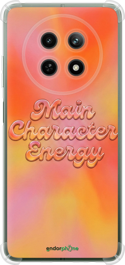 Силіконовий протиударний с посиленими кутами чехол Aura Gradient Main Character Energy Aesthetic Y2K для Realme Realme 12 5G - 6783sp-3705 изображение 