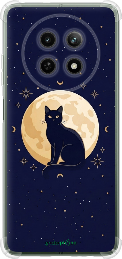 Силикон с усиленными углами чехол Cute Cat Celestial/Witchy для Realme Realme 12 5G - 6787sp-3705 изображение 