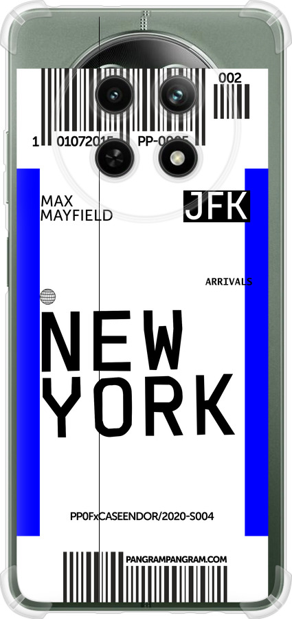 Силиконовый чехол New York для Realme Realme 13 5G - 4861u-3916 изображение 