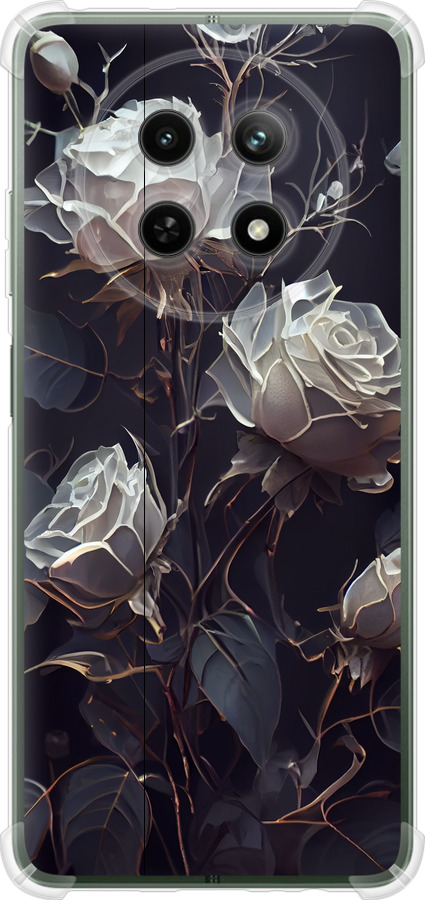 Силиконовый чехол Розы 2 для Realme Realme 12 5G - 5550u-3705 изображение 