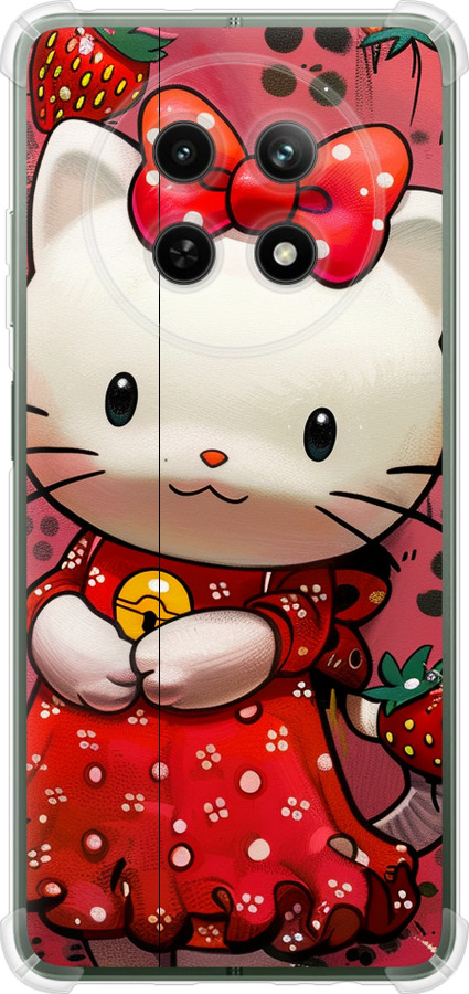 Силіконовий чехол hello kitty1 для Realme Realme 12 5G - 6036u-3705 изображение 
