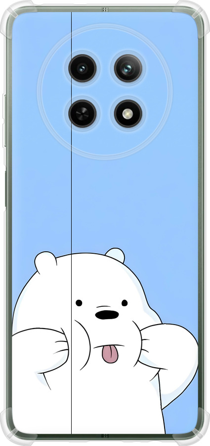 Силиконовый чехол Милый мишка для Realme Realme 13 5G - 6357u-3916 изображение 