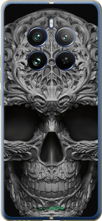 Силіконовий чехол skull-ornament для Realme Realme 12 Pro - 4101u-3649 изображение 