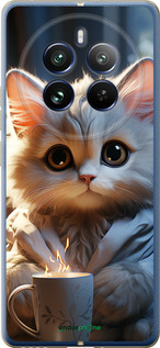 Силиконовый чехол White cat для Realme Realme 12 Pro - 5646u-3649 изображение 