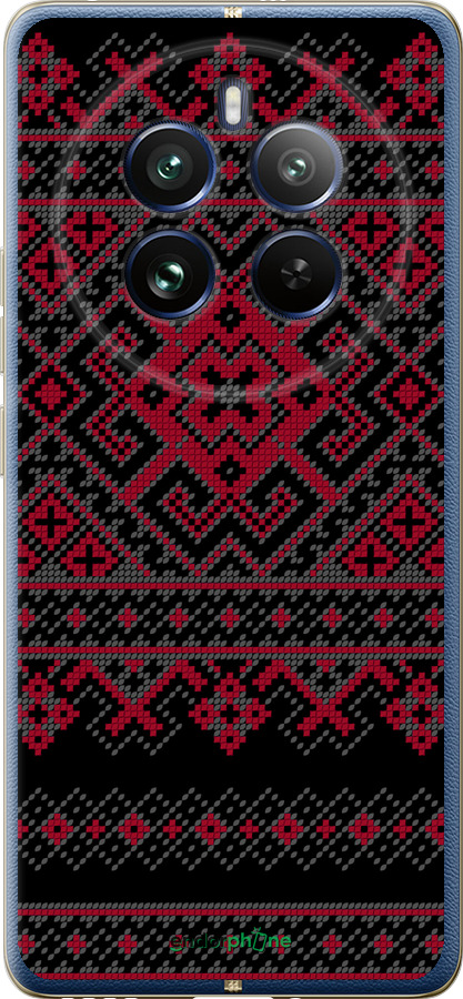 Силіконовий чехол Вишиванка 52 для Realme Realme 12 Pro - 1763u-3649 изображение 