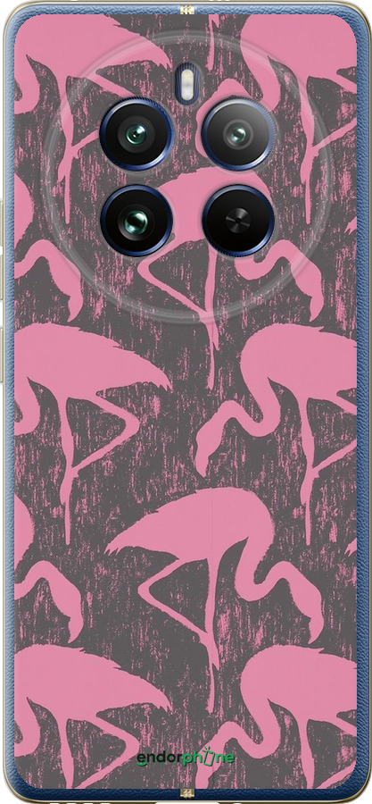 Силіконовий чехол Vintage-Flamingos для Realme Realme 12 Pro - 4171u-3649 изображение 