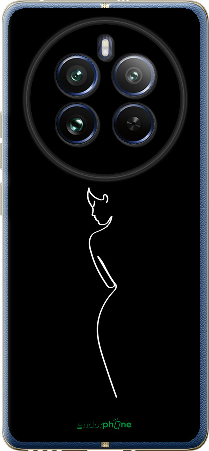 Силіконовий чехол Силует1 для Realme Realme 12 Pro - 4590u-3649 изображение 