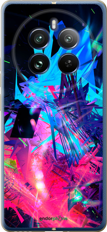 Силиконовый чехол Абстрактный чехол для Realme Realme 12 Pro - 4681u-3649 изображение 