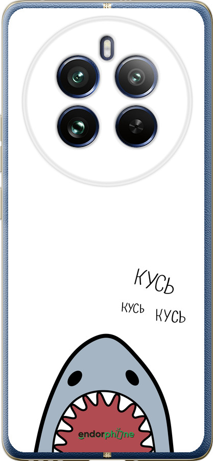 Силіконовий чехол Акула для Realme Realme 12 Pro - 4870u-3649 изображение 