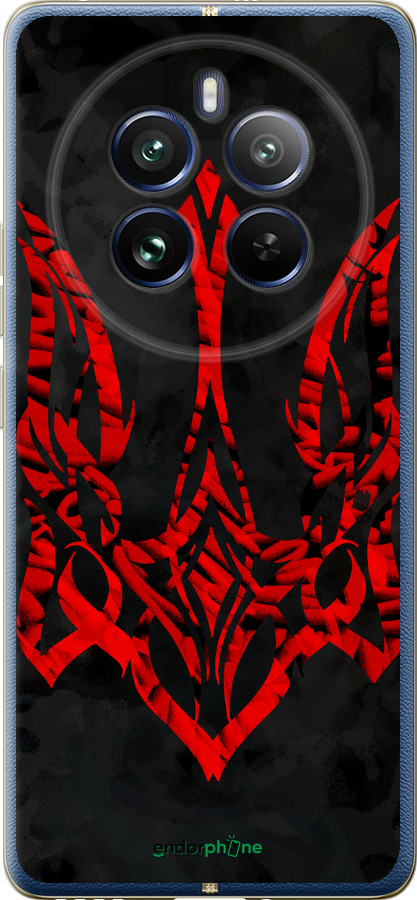 Силиконовый чехол Герб Украины v4 для Realme Realme 12 Pro - 5319u-3649 изображение 
