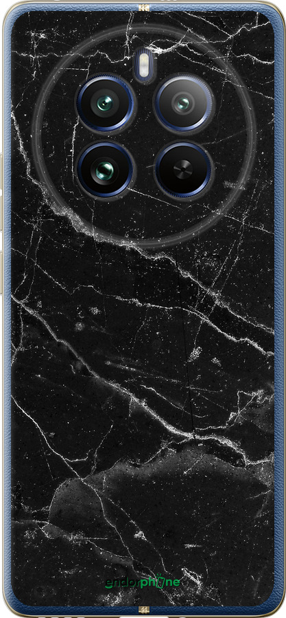 Силіконовий чехол Чорний мармур v2 для Realme Realme 12 Pro - 5568u-3649 изображение 