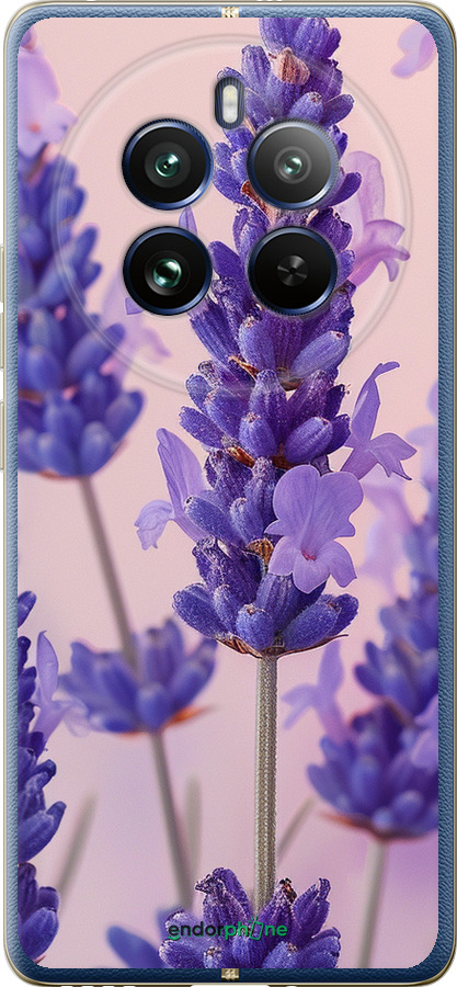 Силиконовый чехол Лаванда для Realme Realme 12 Pro - 6037u-3649 изображение 