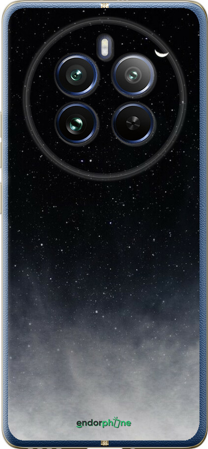 Силиконовый чехол Сині хмари, Синій місяць для Realme Realme 12 Pro - 6396u-3649 изображение 